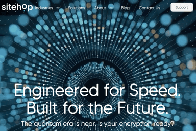Sitehop cyber-security startup