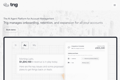 Trig frontline ventures startup