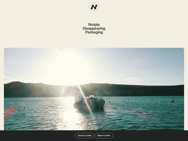 Notpla sustainability startup