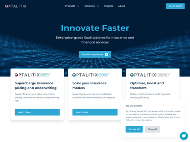 Optalitix calculus capital startup