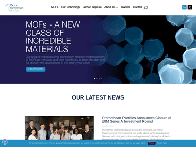 Promethean Particles nottingham startup