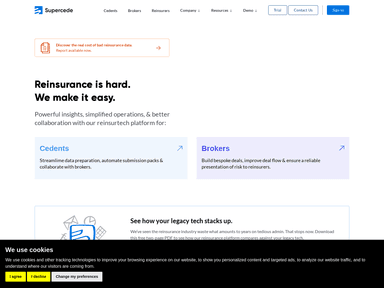Supercede insurtech startup
