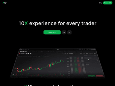 X10 blockchain startup