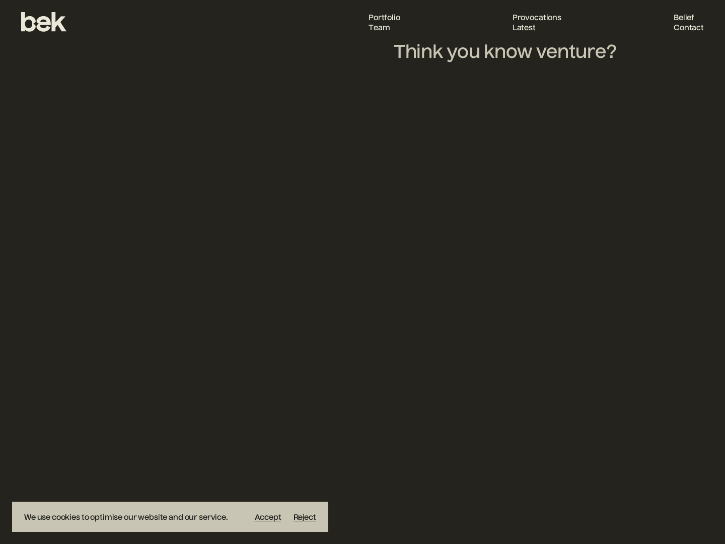 Bek Ventures
