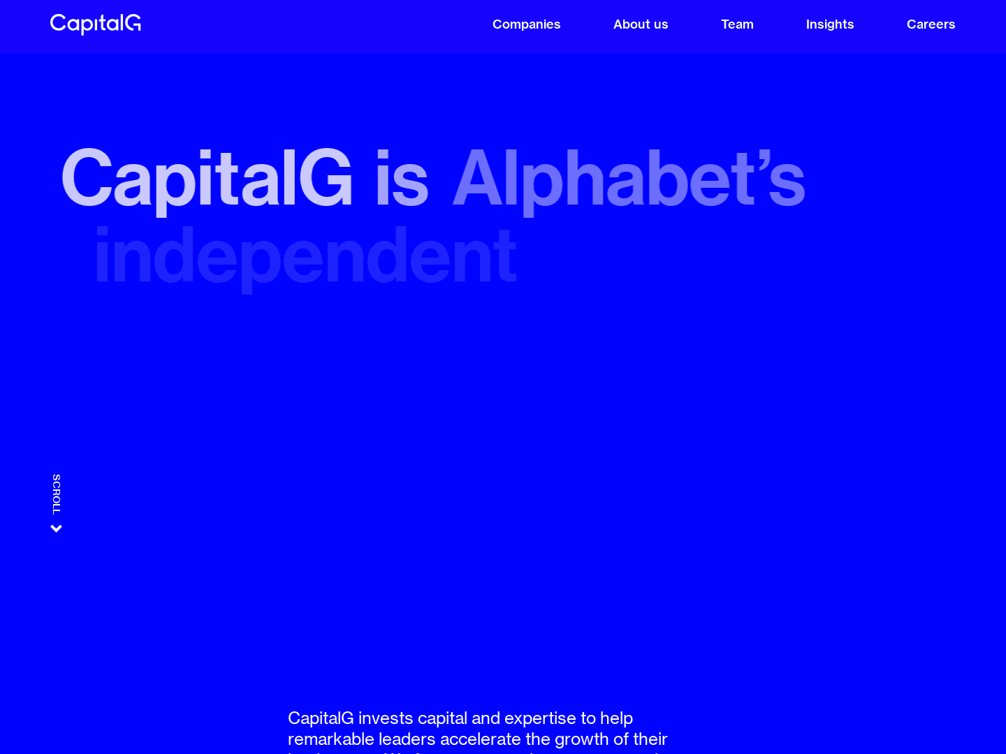 CapitalG
