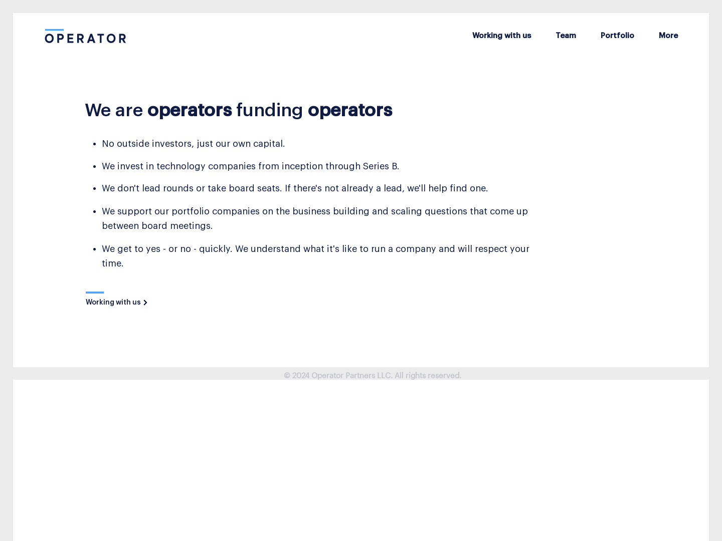 Operator Partners