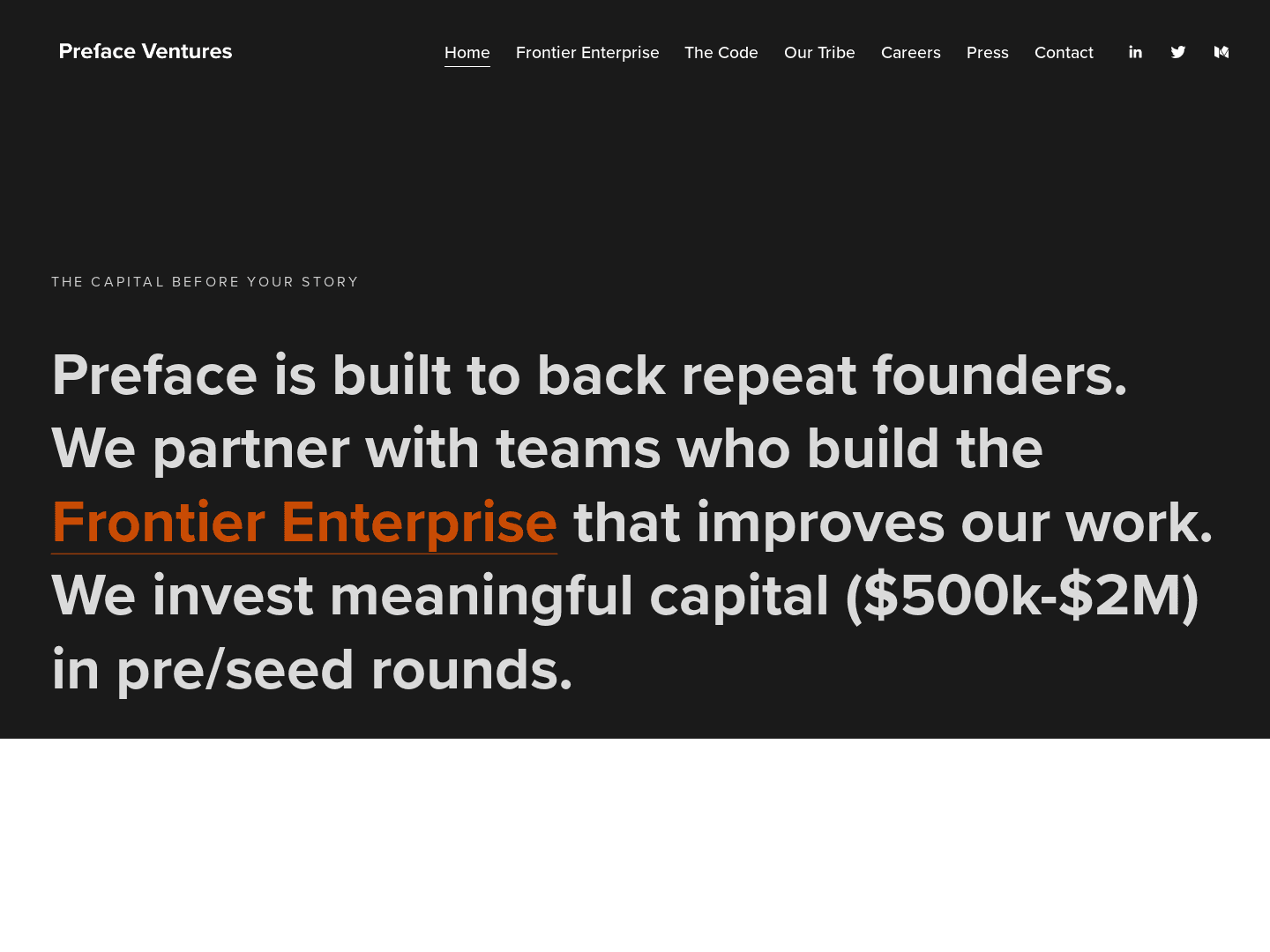 Preface Ventures