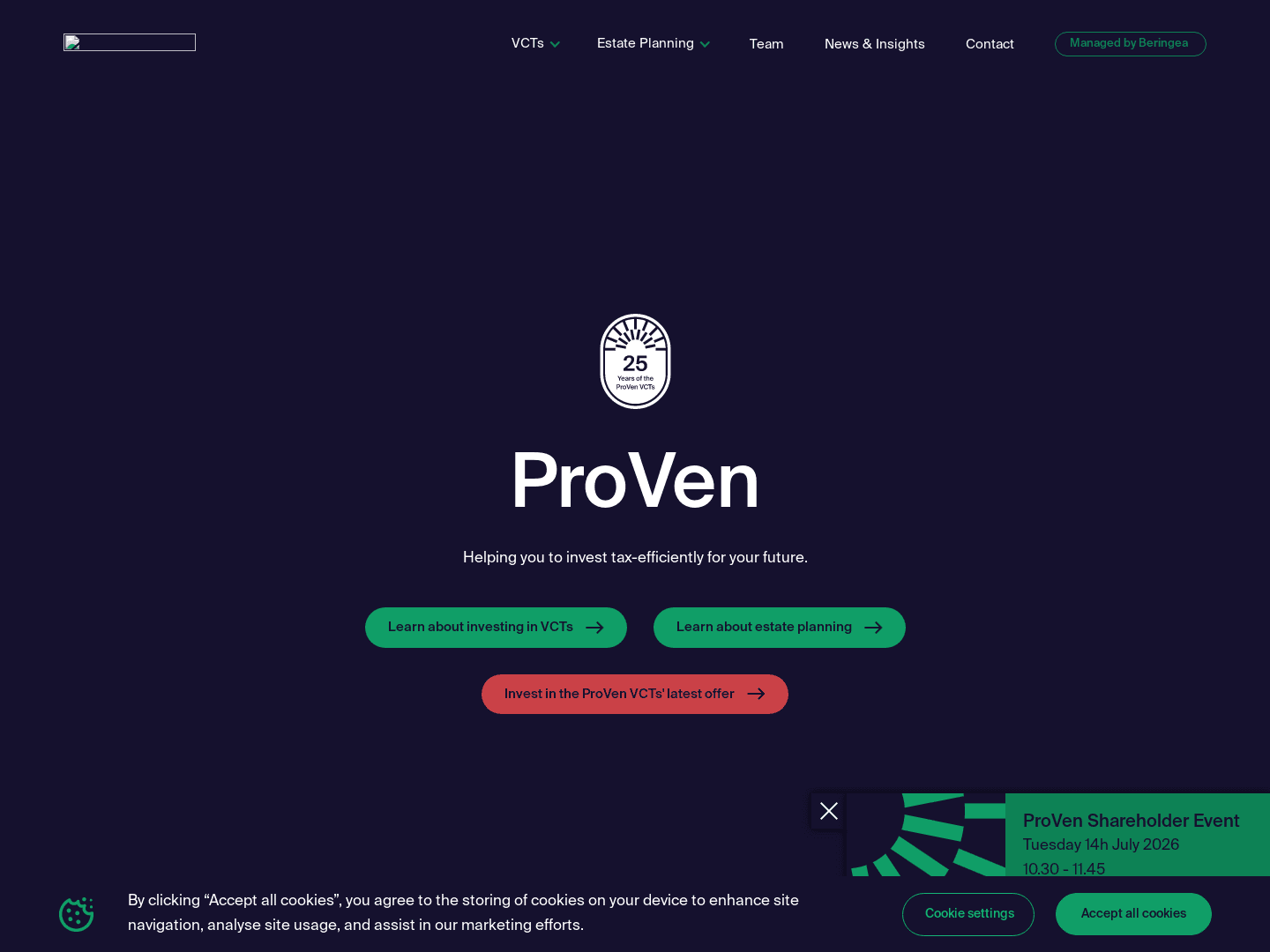 ProVen VCTs