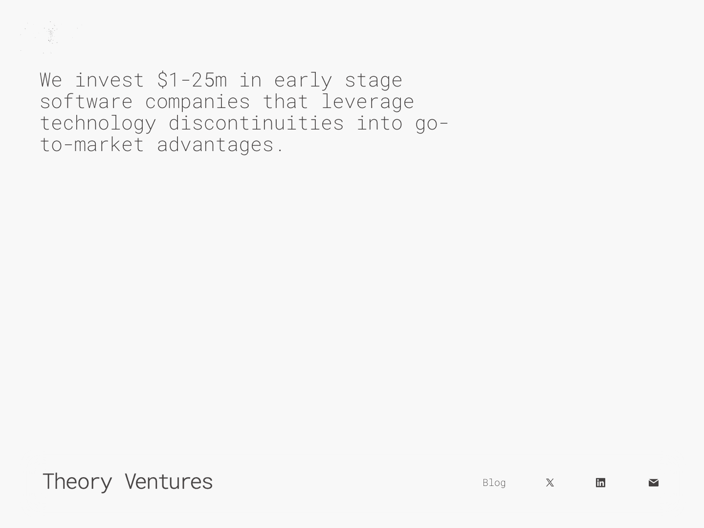 Theory Ventures