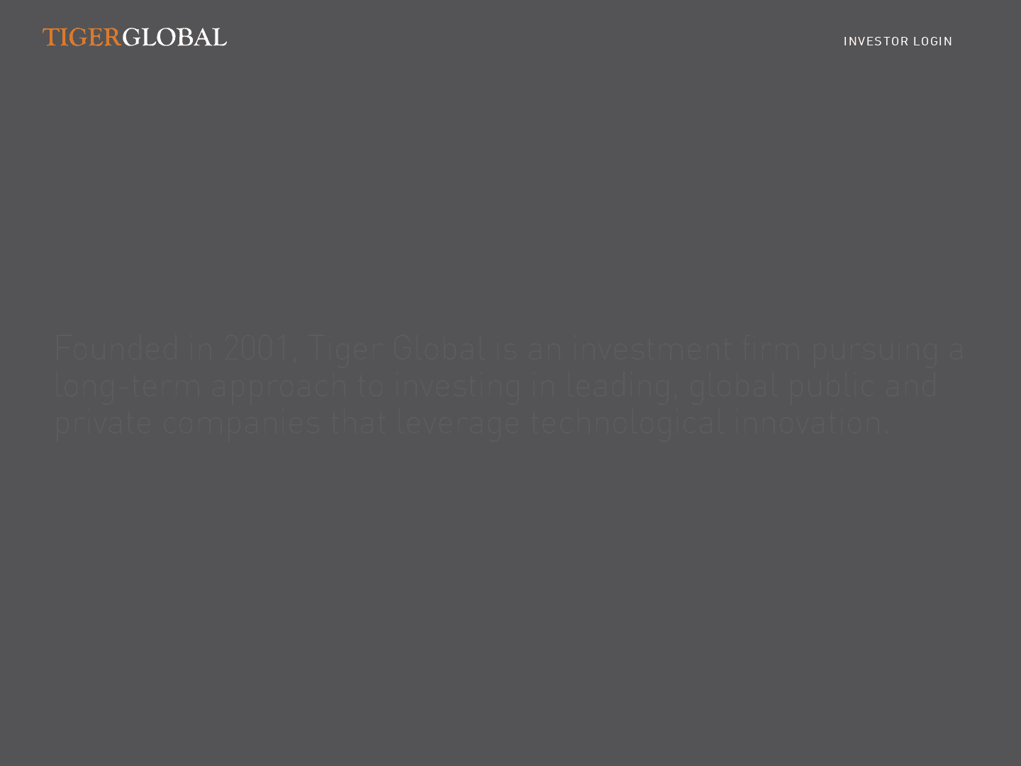 Tiger Global
