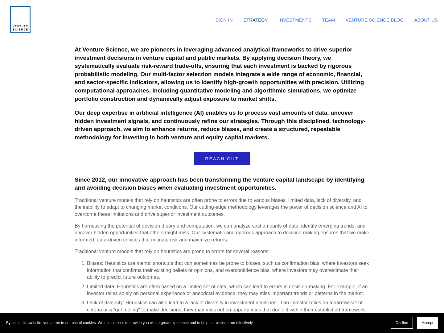 Venture Science