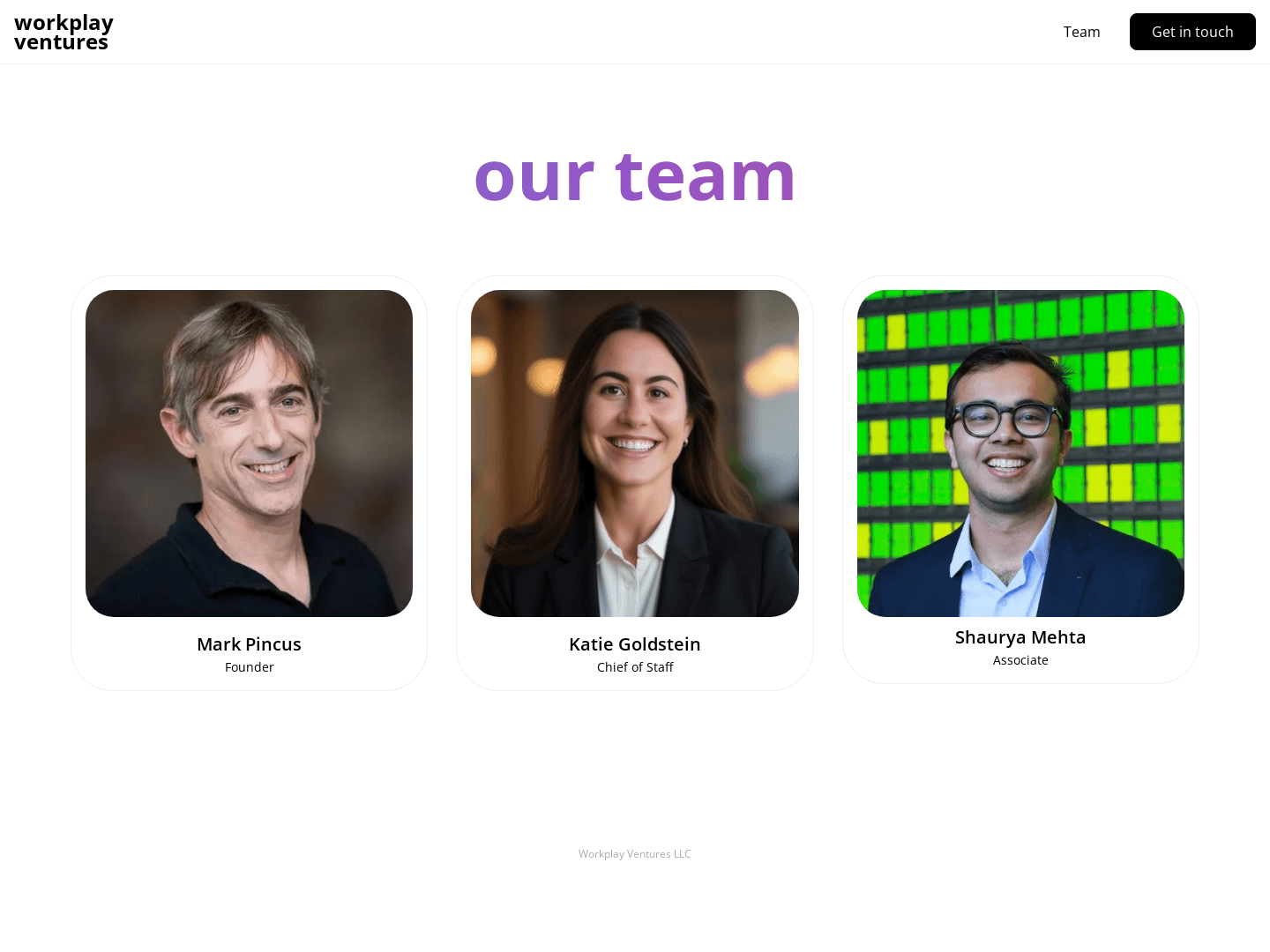 Workplay Ventures