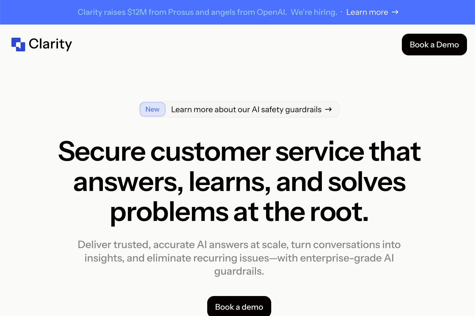 AI customer experience platform Clarity raises £8.8m led by Prosus Ventures
