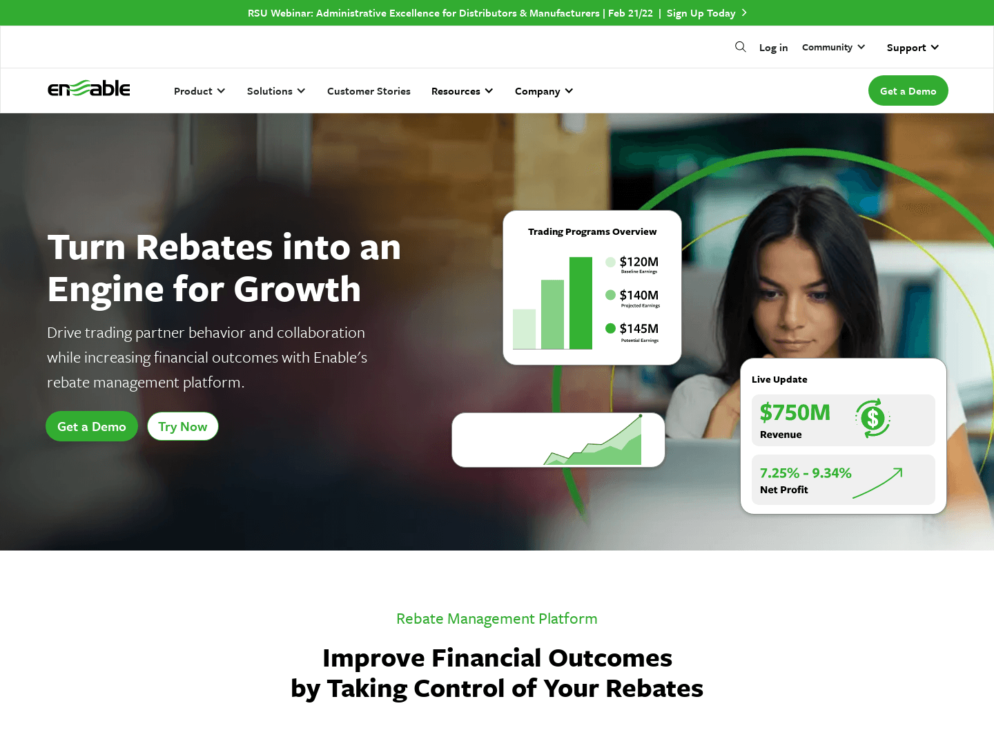 "Rebate management platform Enable secures $120 million funding"