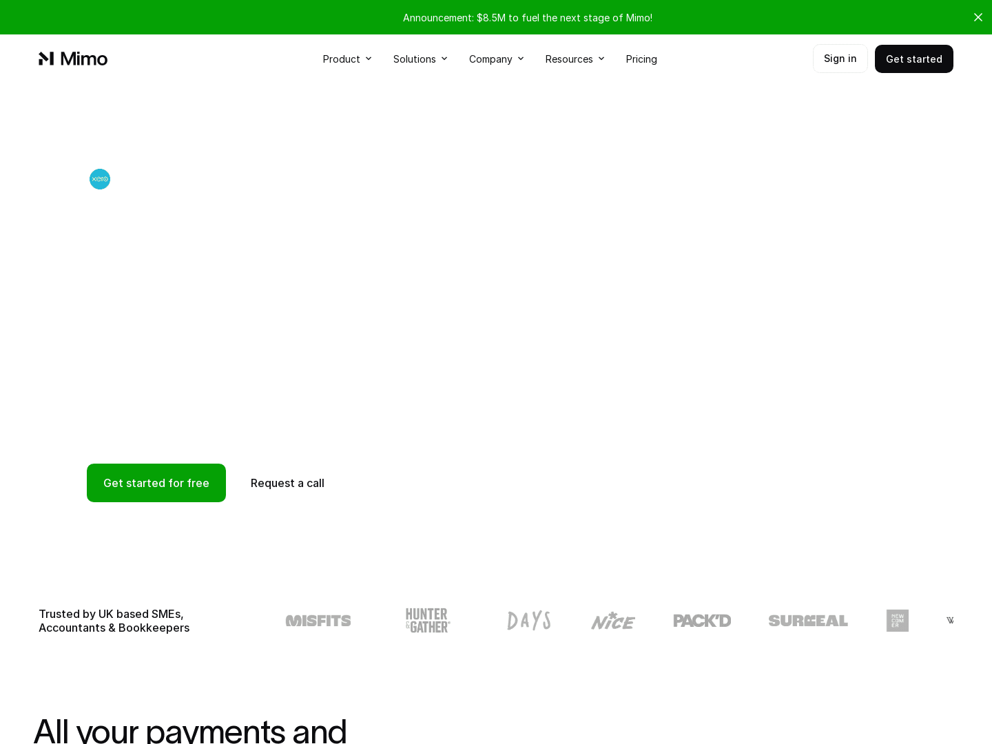 Mimo Secures £15.5M to Enhance SMB Payments Platform