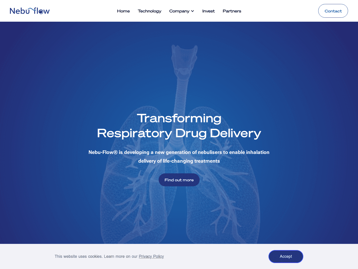 Nebu-Flow Secures $5.9M for Nebulizer Platform Development