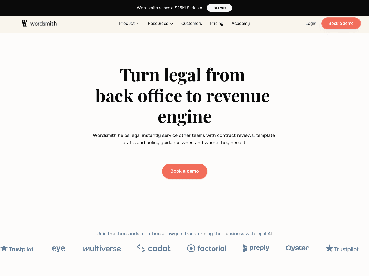 "Wordsmith AI Secures £18,490,000 for Legal Innovation"