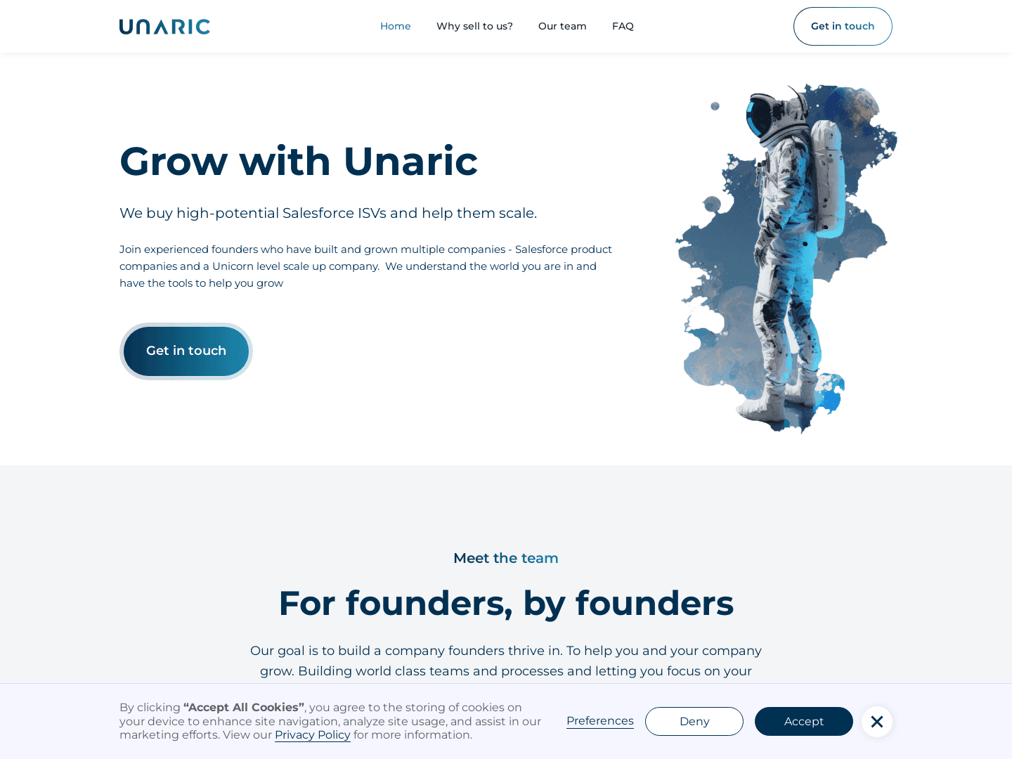 Unaric raises $35M in Seed funding for Salesforce suite